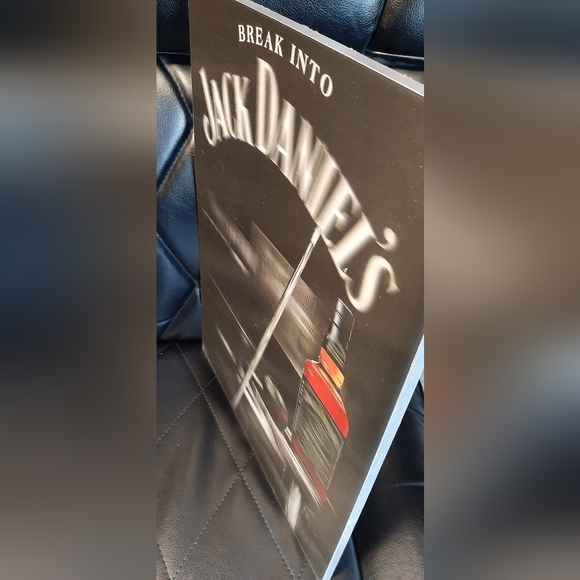 JACK DANIEL'S Pool Hall Billiards 8 Ball Whiskey 11 1/2 x 15 1/2 Plaque 3-D Look - Picture 6 of 8